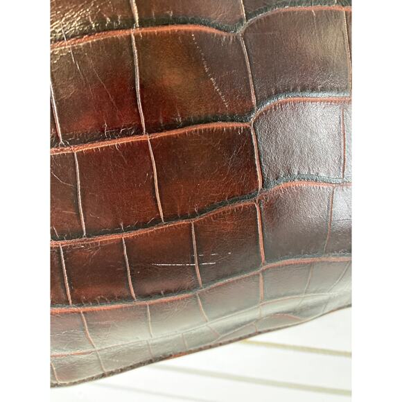 MICHAEL KORS EMBOSSED ANIMAL PRINT WOMENS CROSSBODY BAG - Picture 4 of 16